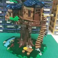 Review of PG-S001 Tree House Clone of LEGO IDEAS 21318