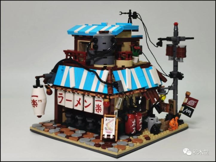 Lego Naruto - Ichiraku Ramen Shop - Naruto Uzumaki by DadiTwins on