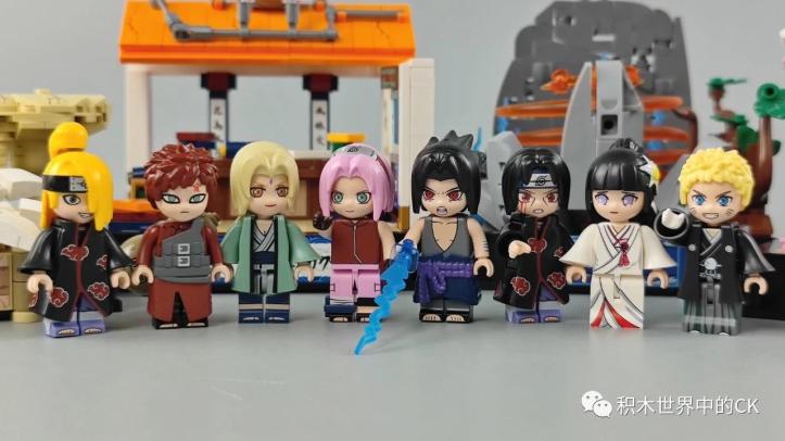 Naruto Anime Brick Minifigure Custom Set